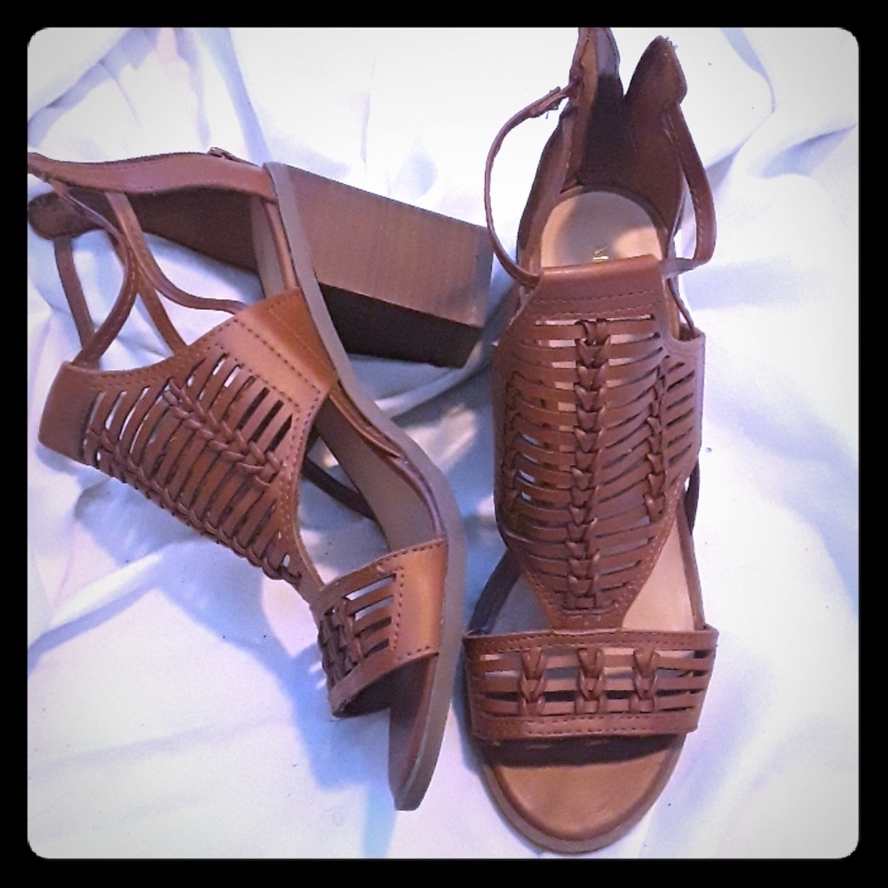 Merona block heels